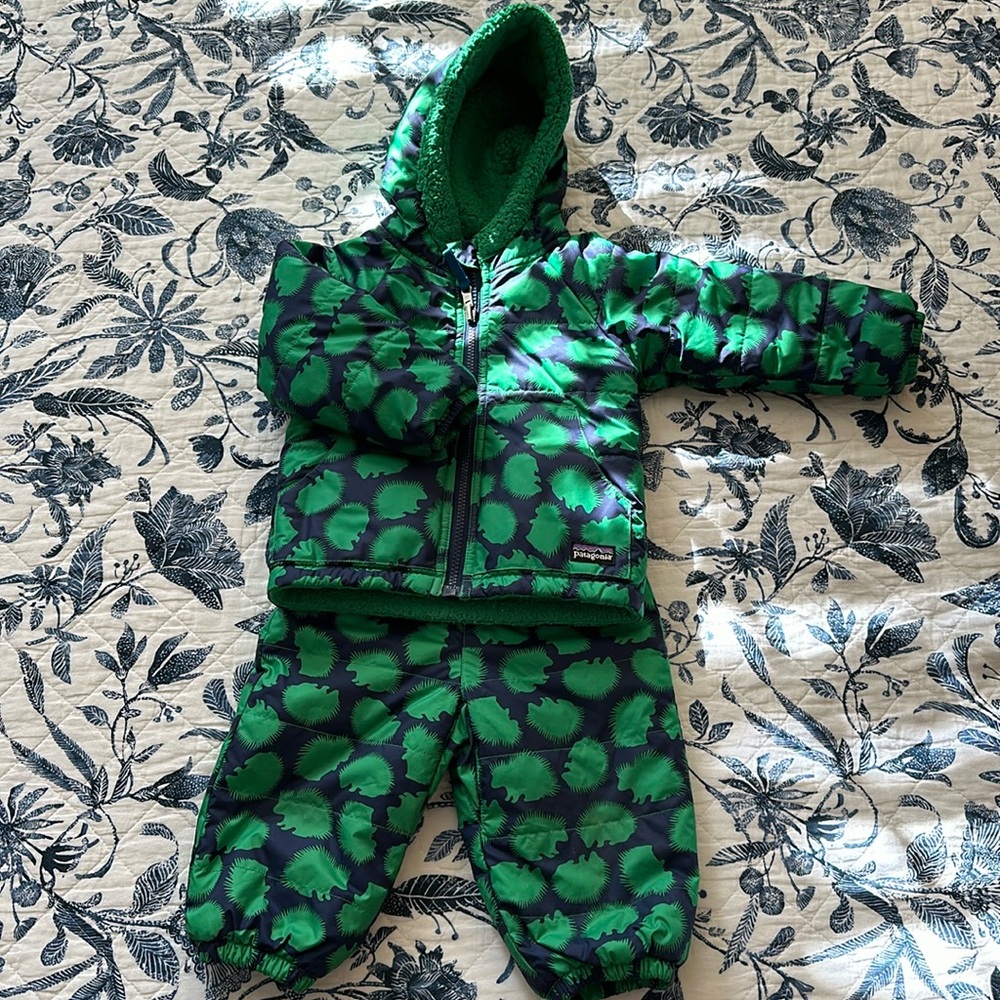Patagonia Baby Ski Set. Size 6-12 months